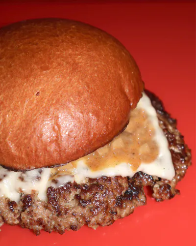 Mushroom N Swiss Burger Bun